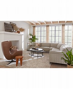 CLOSEOUT! Adney Fabric Sectional Collection, Created for Macy's - Macy's