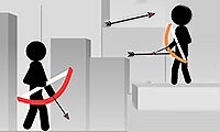 Juega gratis a Stickman Archer Online en línea en Juegos.com