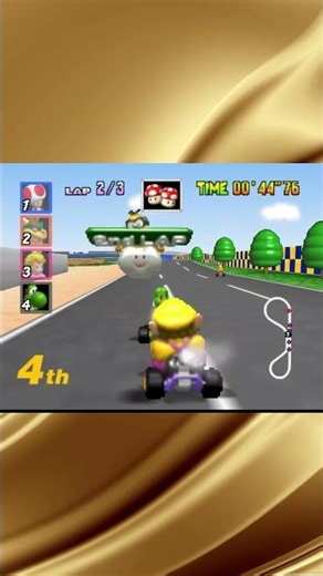 Mario Kart 64 Nintendo 64 N64 Gameplay corto 4 #videojuegosretro #retrogaming #classicvideogames