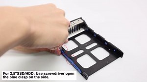 Aluminum Dual Bay Hard Drive RAID Enclosure with Cooling Fan for 2.5“/3.5" SATA HDD/SSD with USB A/C 3.0, Tool-Free HDD Enclosure, 4 Modes(Support RAID 1/0/JBOD/NORMAL)