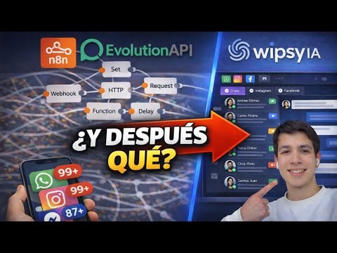 Tu propio CRM de WhatsApp para tu agencia (n8n + Evolution API)