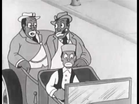 Blackface in Cartoons: Amos 'n' Andy The Lion Tamer 1934