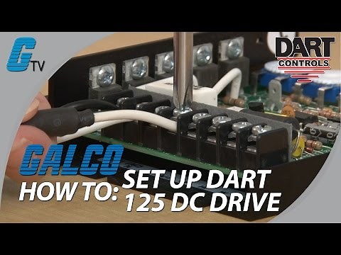 How to set up the Dart Controls 125 Series of DC Drives