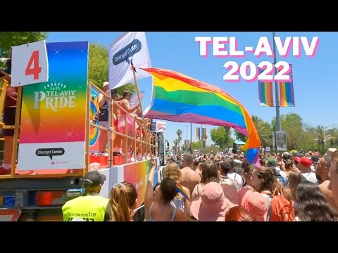 TEL-AVIV Gay Pride 2022, ISRAEL The Most Colorful Festival