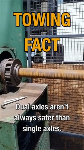 Load distribution is also an important factor. #towingsafety #campinglife #caravanlife #rvlife #trailer | Couplemate Trailer Parts