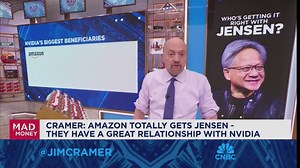 Jim Cramer breaks down the top stocks benefitting from Nvidia partnerships