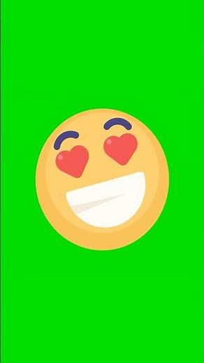 Greenscreen Love Emoji Animation #greenscreen #emoji #greenscreenvideo #animation #vfx #love
