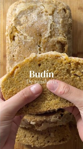 Budín de zanahoria 🥕🍂🤎 RECETA EN LA DESCRIPCIÓN 👇🏼👇🏼👇🏼