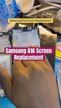 Samsung a16 screen replacement. #samsunga16 #samsunga16screenreplacement #samsungrepair #phonerepair