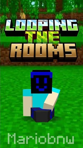 Looping the rooms (Minecraft version) #loopingtherooms #memes #minecraft