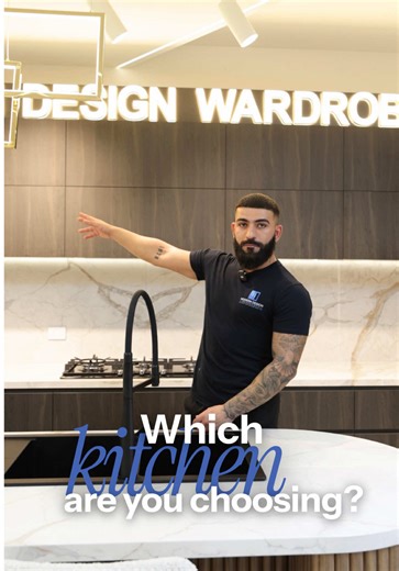 Five kitchens. Five different moods. Which one are you choosing? 👀 1, 2, 3, 4 or 5? Same craftsmanship. Completely different feel. Comment your number below. Visit our showroom to explore more. Open from 7:30am – 4pm. 📍 11 Iraking Ave, Moorebank #customjoinery #kitchendesign #modernkitchen #interiordesign #modernhomes