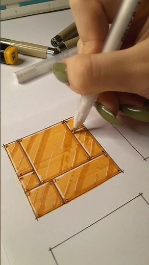 Acompanhe como fiz essa textura de metal dourado #drawing #skechbook #texture #markers #illustration