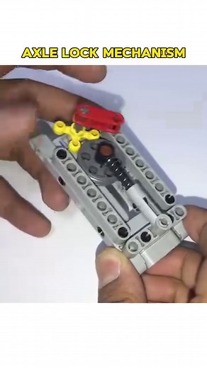 Axle Lock Mechanism #lego #technic #mechanism #mechanical #engineering #legotips #legotricks #legotechnic #legotechnicmoc | Bricks Master Builders
