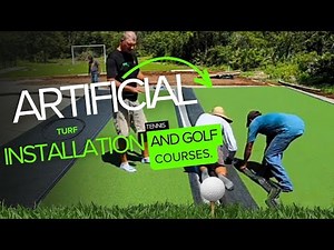 How to Build Your Own Artificial Turf- Backyard Putting Green- DIY Guide