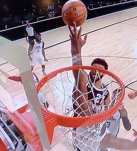 When Kawhi made a block with his middle finger 😂😳 | Hoops Central