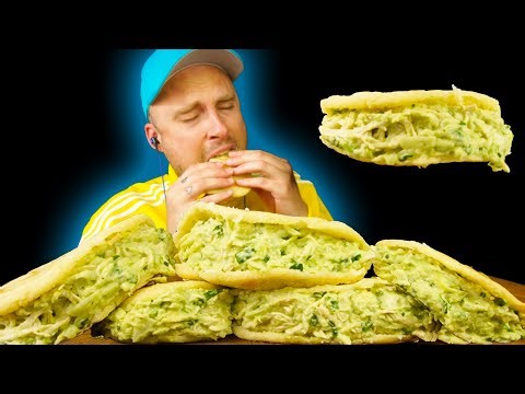 Venezuelan Food Mukbang: Chicken Arepas! 🥪🇻🇪❤️ ASMR!
