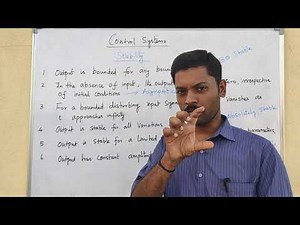 Stability in Tamil | Stability based on location of poles in s plane in Tamil