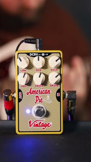 Vintage American Pie Guitar Effects Pedal