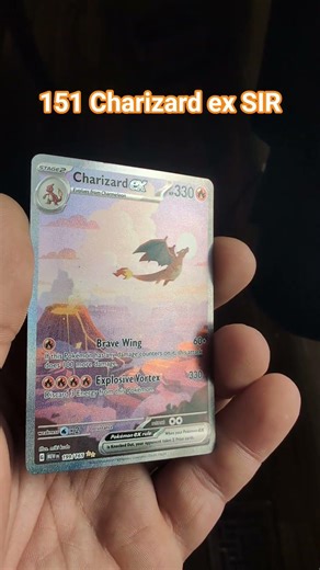 Pokemon Scarlet Violet 151 Charizard ex SIR