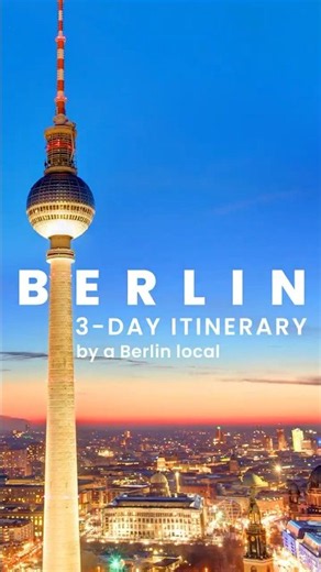 3 days in BERLIN 🇩🇪 The perfect Itinerary (by a Local)