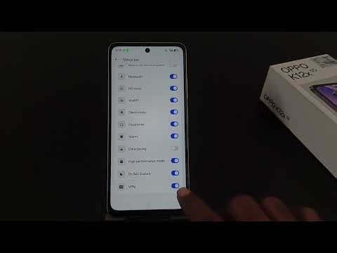 How to Hide or Unhide VPN Icon on OPPO K12x 5G | OPPO K12x 5G VPN Icon Show/Hide – Easy Guide