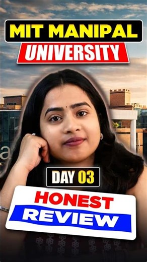 Day 3 Manipal University review 🤯 | MIT Manipal Admission Process |#collegeadmissions #mitmanipаl