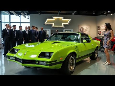 1986 Chevrolet Camaro IROC Z28 – The Icon of 80s Muscle 🚘🔥