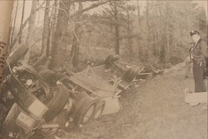In 1972 a US Mint truck crashed delivering $50k in newly minted coins. They picked up all they wanted and left $5K in pennies for locals. The next video will have the newspapers photos and more information. I had to find some. This was one of my first videos back in the day. | Exploring Alabama
