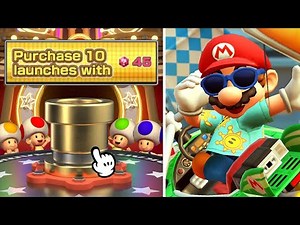 How many pulls for Mario (Sunshine) ? - Mario Kart Tour (Gold Pipe Pulls)