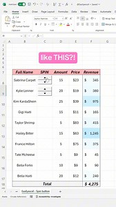 1.7K views · 11 reactions | Learn how to create a dynamic spin button in Excel! #excelhacks #workhacks #exceltricks #accouting #spreadsheets #exceltips #tutorial #excel #accounting | Easilyexcel | Facebook