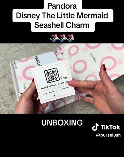 Pandora Disney The Little Mermaid Seashell Charm #pandora #pandorajewelry #thelittlemermaid #disney #charms #bracelet #braceletcharms #unboxing #unboxingvideo #seashell #jewelry #sterlingsilver #mermaid #🧜🏼‍♀️ @Pandora