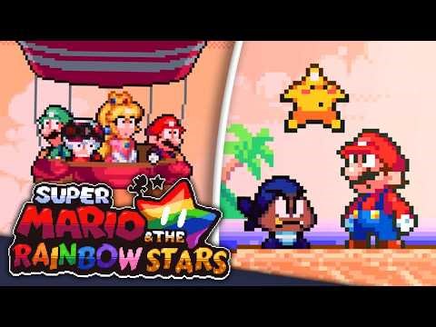 ¡Un INCREÍBLE JUEGO de SUPER MARIO hecho por fans! | #1 | SUPER MARIO and the Rainbow Stars