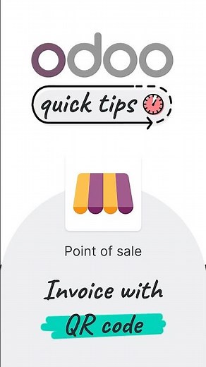 Odoo Quick Tips - Invoice with QR code [POS]