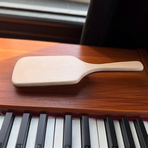 Maple/walnut - Square OTK Hairbrush Spanking Paddle - Etsy