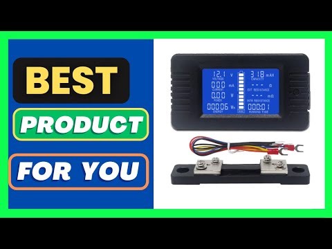 DC Voltmeter Ammeter Power Energy Digital Voltage