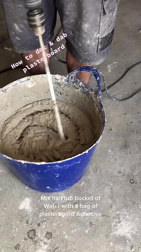 Learn how to dot & dab plasterboard with this easy guide