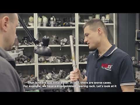 Audi and Porsche steering rack repair Errors and ways of elimination