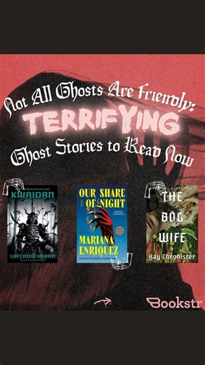 Looking for new terrifying ghost stories to read? Check out this list of tales that will delight horror fans this Halloween season. Click the link to read! https://tinyurl.com/4e5hm2y2 [ Graphics by Farah Ali |  Research and ️ article by Katerina Sutton] #ghosts #halloween | Bookstr | Facebook