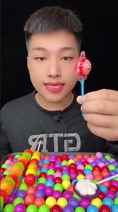 ASMR CANDY 🍭🌈🎉🍫 Eating Sounds Series 💙#asmr #mukbang #candy #satisfying