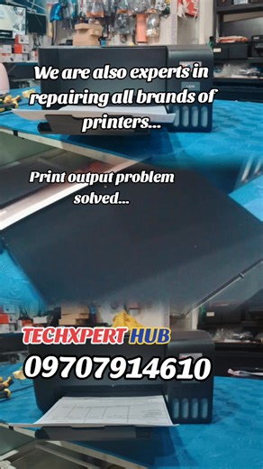 Epson L3210 printer - Print output probkem solved for Sir Edcel M. from Brgy. Tulay na lupa Labo, Camarines Norte. -FREE physical cleaning. -FREE inkpad maintenance reset. Our support are professional and certified. Thank you for placing your trust in us as a valued client. We truly appreciate the opportunity to serve you and remain committed to meeting your expectations. -With soft and hard copy of technical reports. -For a HASSLE FREE TRANSACTION we do PICKUP and DELIVER. We Are: ✅PHILGEPS REG