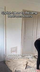 27 reactions | Transform your bedroom with these easy DIY door...