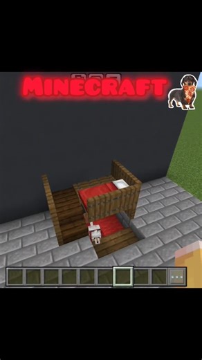 Como fazer uma cama para o seu lobo no #minecraft