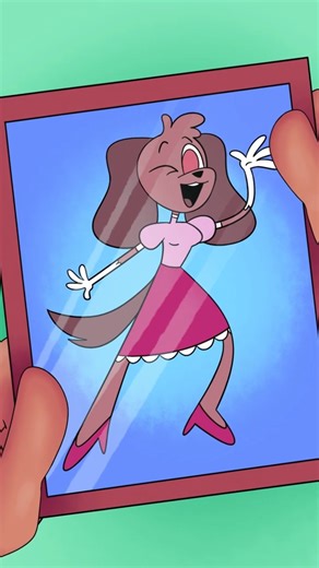 Cuando eres igual a tu abuela #animation #humor #shorts