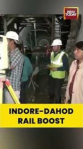 Indore–Dahod Broad Gauge Line Nears Completion | Tihi Tunnel Work Reaches Final Phase in MP