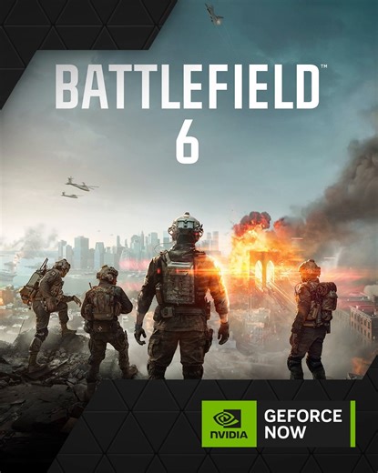 Nothing beats being the last one standing. ✨ Battlefield 6 is streaming on #GeForceNOW! 🌩️ | GeForce NOW
