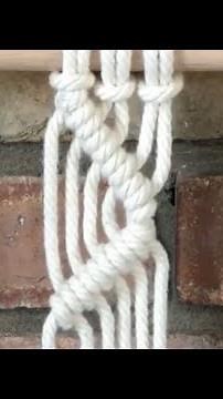 How to tie Double Half Hitch Knots (Clove Hitch) | DIY MACRAME