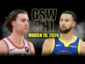 Golden State Warriors vs Chicago Bulls Full Game Highlights – March 10, 2026 | NBA Season