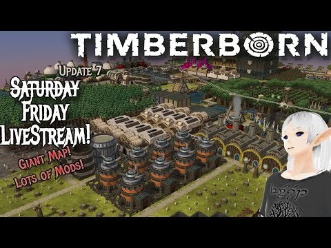 [Timberborn] Huge New Map! Heavily Modded Playthrough [E7]