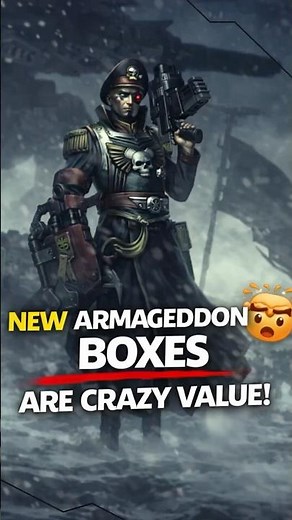 NEW Armageddon Boxes Are CRAZY Value 🔥#astramilitarum #sistersofbattle #orks