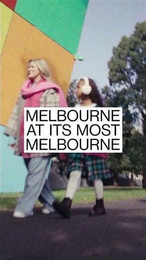 It's all day exhibitions. It’s Melbourne at its most Melbourne.
